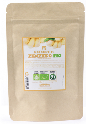 ZENZERO POLVERE BIO 100 G - Farmaciapacini.it