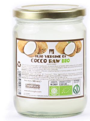 OLIO DI COCCO BIO 500 ML - Farmaciapacini.it