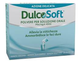 DULCOSOFT POLVERE PER SOLUZIONE ORALE 20 BUSTINE - Farmaciapacini.it