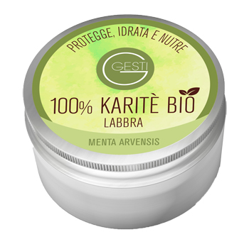 GESTI 100% KARITE' BIO 10 ML MENTA ARVENSIS LABBRA - Farmaciapacini.it