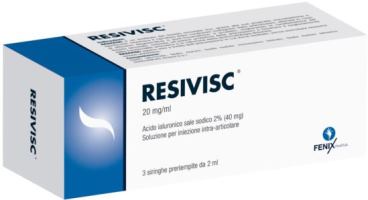 SIRINGA INTRA-ARTICOLARE RESIVISC ACIDO IALURONICO 40 MG 2 ML 3 PEZZI - Farmaciapacini.it