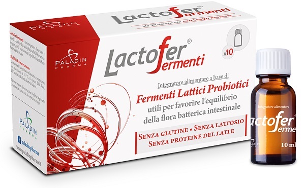 LACTOFER FERMENTI 10 FLACONCINI 10 ML - Farmaciapacini.it