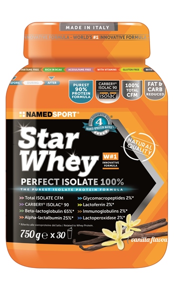 STAR WHEY ISOLATE VANILLA 750 G - Farmaciapacini.it