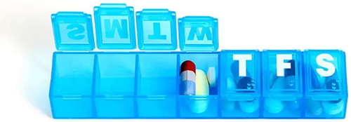 MEDS PORTAPILLOLE SETTIMANALE MEDS - Farmaciapacini.it
