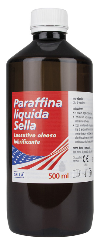 PARAFFINA LIQUIDA MD LASSATIVO 500 ML SELLA - Farmaciapacini.it