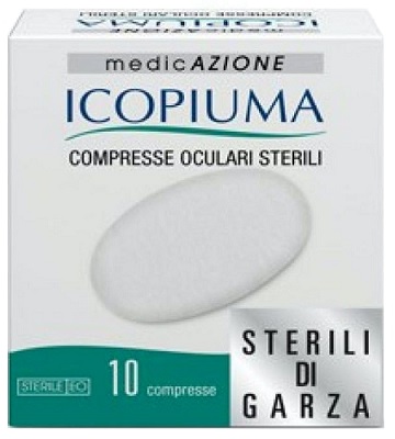 COMPRESSE OCULARI ADESIVE STERILI 10 PEZZI - Farmaciapacini.it