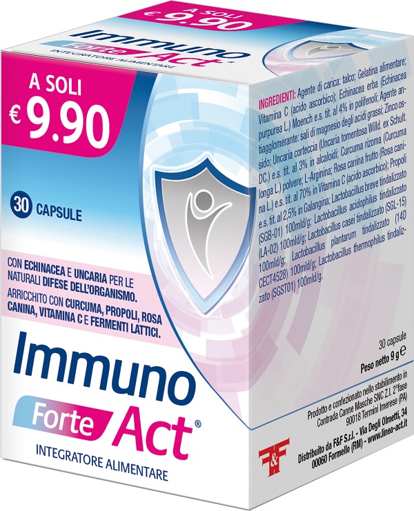 IMMUNO ACT FORTE 30 CAPSULE - Farmaciapacini.it