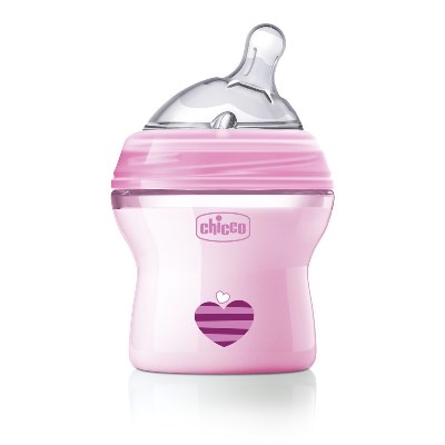 CHICCO BIBERON NATFEEL 0M+ 150 ML GIRL - Farmaciapacini.it