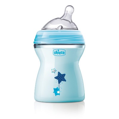 CHICCO BIBERON NATFEEL 2M+ BOY 250 ML - Farmaciapacini.it