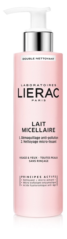 LIERAC DEMAQUILLANT LATTE MICELLARE A DOPPIA AZIONE 200 ML - Farmaciapacini.it