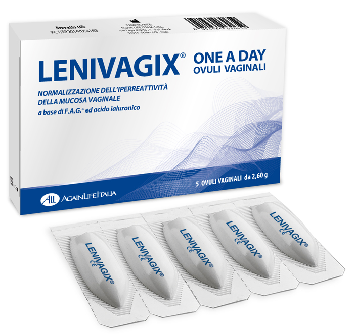 LENIVAGIX ONE A DAY 5 OVULI VAGINALI - Farmaciapacini.it