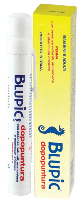 BLUPIC DOPOPUNTURA PENNA CON ESSENZE NATURALI E AMMONIACA ASTUCCIO - Farmaciapacini.it