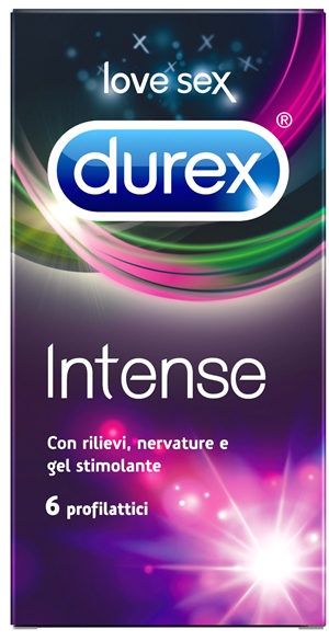 DUREX INTENSE ORGASMIC CONDOM 6 PEZZI - Farmaciapacini.it
