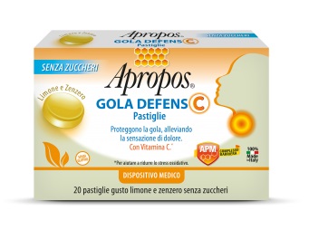 APROPOS GOLA DEFENS C LIMONE/ZENZERO 20 PASTIGLIE - Farmaciapacini.it