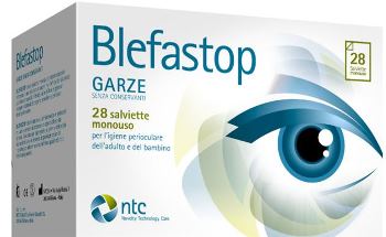 BLEFASTOP GARZA CON HY-TER IN COTONE PIEGATA CON FILO DI BARIO 28 PEZZI - Farmaciapacini.it