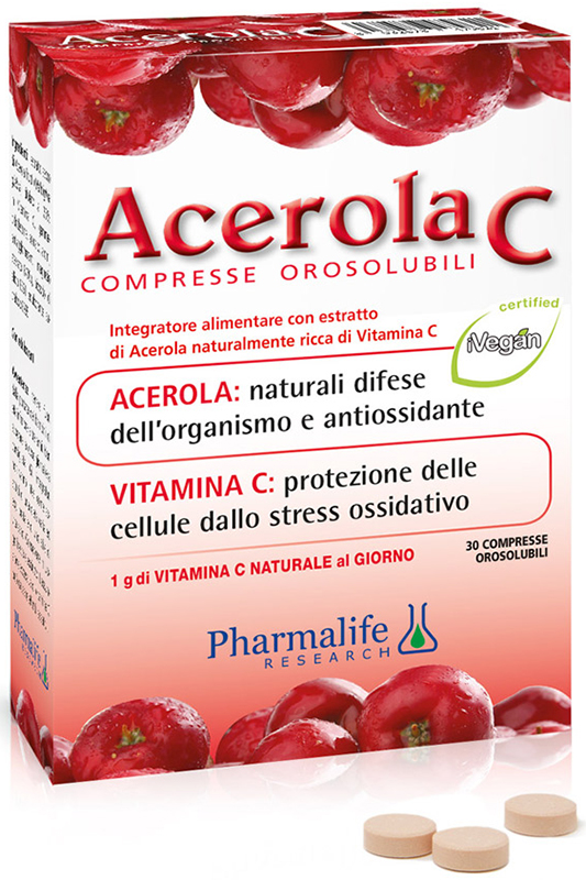ACEROLA C 30 COMPRESSE OROSOLUBILI - Farmaciapacini.it