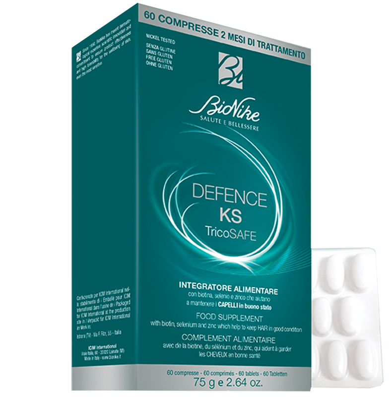 DEFENCE KS TRICOSAFE 60 COMPRESSE - Farmaciapacini.it