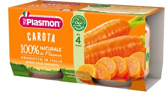 PLASMON OMOGENEIZZATO CAROTA 2 X 80 G - Farmaciapacini.it