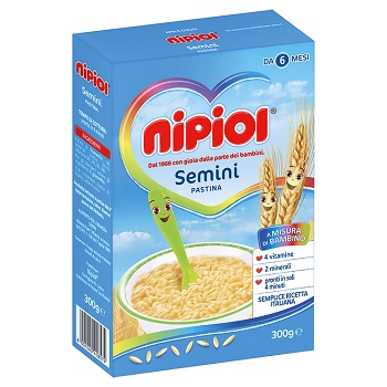 NIPIOL PASTINA SEMINI 300 G - Farmaciapacini.it