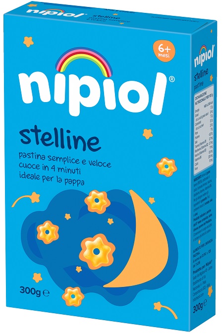 NIPIOL PASTINA STELLINE 300 G - Farmaciapacini.it