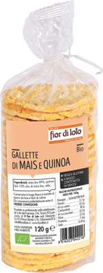 GALLETTE MAIS E QUINOA 120 G - Farmaciapacini.it