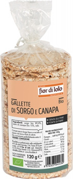 GALLETTE SORGO E CANAPA 120 G - Farmaciapacini.it