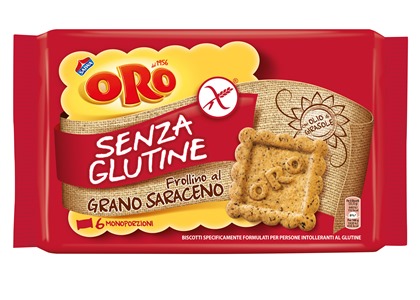 ORO SAIWA SENZA GLUTINE GRANO SARACENO 6 X 40 G - Farmaciapacini.it