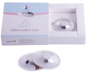 SILVER MOTHER CARE PARACAPEZZOLO IN ARGENTO PURO NO TRILAMINATO 2 PEZZI - Farmaciapacini.it