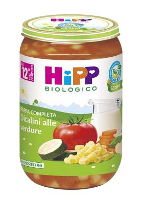 HIPP BIO DITALINI ALLE VERDURE 250 G - Farmaciapacini.it