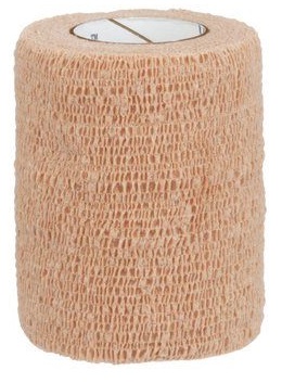 BENDA ELASTICA COMPRESSIVA AUTOADESIVA COBAN 7,5X200CM IN ESTENSIONE 7,5X450CM COLORE CARNE - Farmaciapacini.it