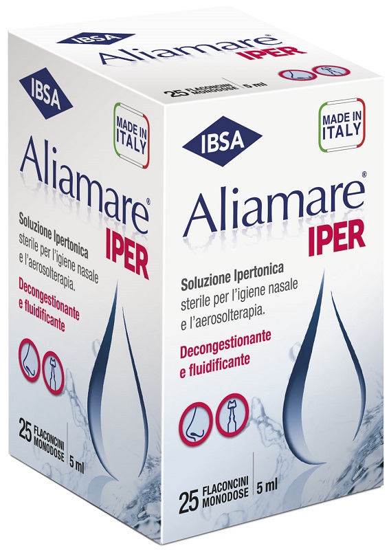ALIAMARE 25 FLACONCINI IPERTONICI DA 5 ML - Farmaciapacini.it