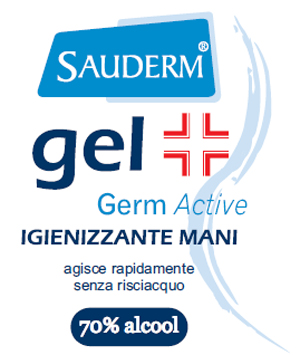 SAUDERM GEL GERM ACTIVE IGIENIZZANTE MANI 70% ALCOOL 100 ML - Farmaciapacini.it