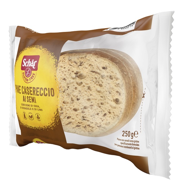 SCHAR PANE CASERECCIO AI SEMI 250 G SENZA GLUTINE - Farmaciapacini.it