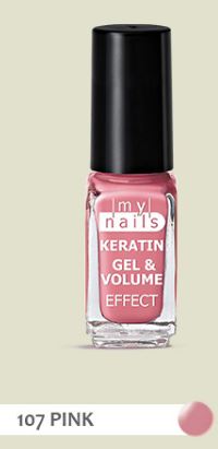 MY NAILS KERATIN GEL&VOLUME EFFECT 107 PINK - Farmaciapacini.it