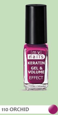 MY NAILS KERATIN GEL&VOLUME 110 ORCHID 5 ML - Farmaciapacini.it
