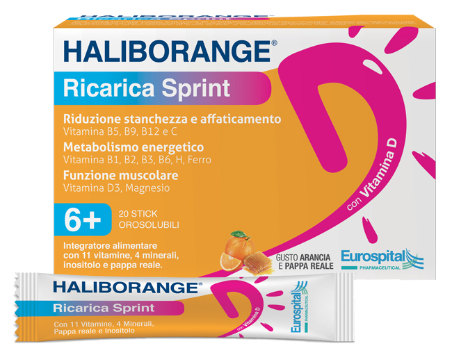 HALIBORANGE RICARICA SPRINT 20 STICK PACK 2 G - Farmaciapacini.it