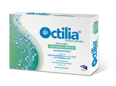 OCTILIA NATURAL OCCHI STANCHI E AFFATICATI 10 FLACONCINI 0,5 ML - Farmaciapacini.it