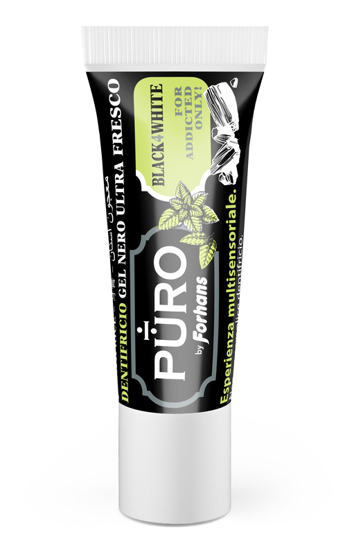 FORHANS BLACK4WHITE DENTIFRICIO 12 ML - Farmaciapacini.it