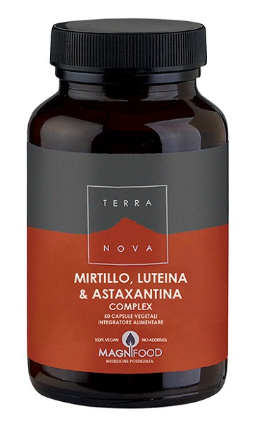 TERRANOVA MIRTILLO LUTEINA ASTAXANTINA SINERGIA PER GLI OCCHI 50 CAPSULE - Farmaciapacini.it