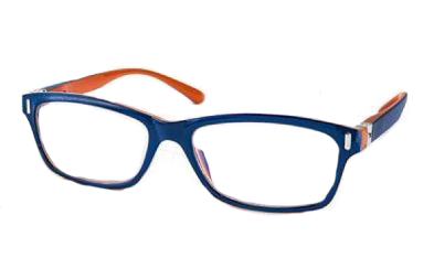 OCCHIALE PREMONTATO DA LETTURA PIC STYLE BLUE/ORANGE +3,5 DIOTTRIE 1 PAIO - Farmaciapacini.it