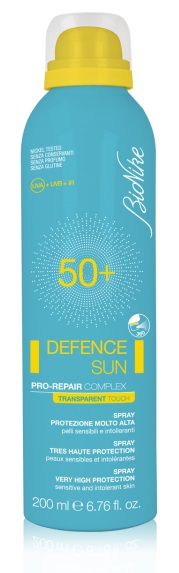 BIONIKE DEFENCE SUN SPRAY TRANSPARENT TOUCH SPF 50+ 200 ML - Farmaciapacini.it