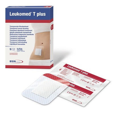 LEUKOMED T PLUS MEDICAZIONE POST-OPERATORIA TRASPARENTE IMPERMEABILE 7,2 X 5 CM - Farmaciapacini.it