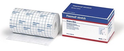 FASCIA AUTOADESIVA IPOALLERGENICA FIXOMULL STRETCH PER FISSAGGIO CATETERI M 5 X 5 CM - Farmaciapacini.it