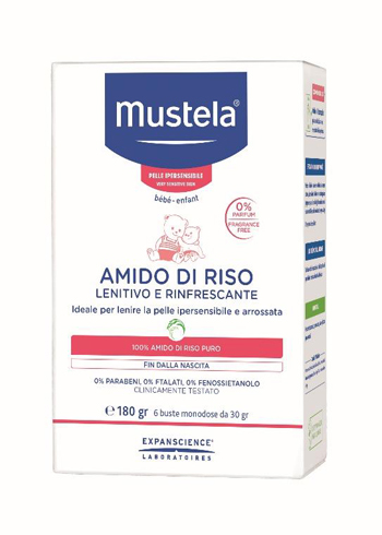 MUSTELA AMIDO DI RISO 180 G - Farmaciapacini.it
