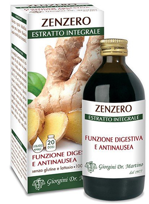 ZENZERO ESTRATTO INTEGRALE 200 ML - Farmaciapacini.it