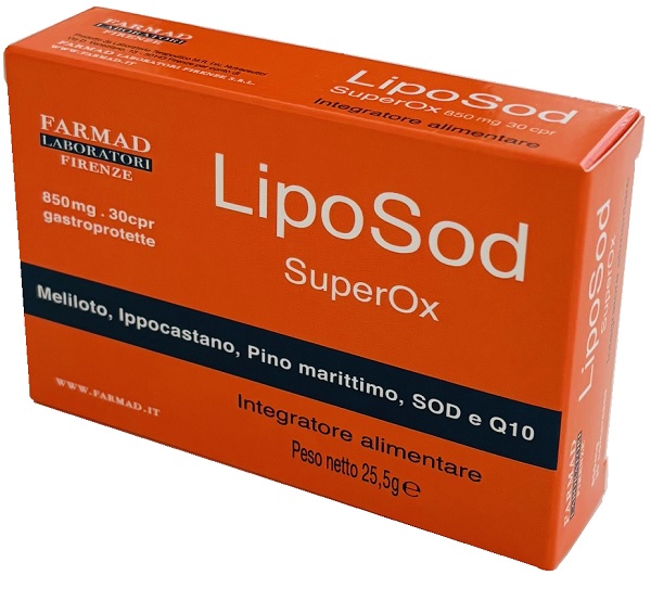 LIPOSOD 850MG 30 COMPRESSE - Farmaciapacini.it