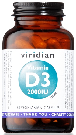 VIRIDIAN VITAMIN D3 2000IU 60CPS - Farmaciapacini.it
