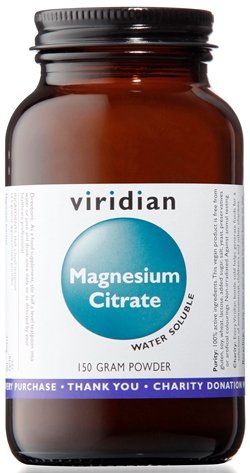 VIRIDIAN MAGNESIUM CITRATE POLVERE 150G VIRIDIAN MAGNESIO CITRATO - Farmaciapacini.it