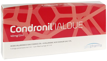 SIRINGA INTRA-ARTICOLARE CONDRONIL IALDUE PRERIEMPITA ACIDO IALURONICO SALE SODICO 40 MG 2 ML - Farmaciapacini.it