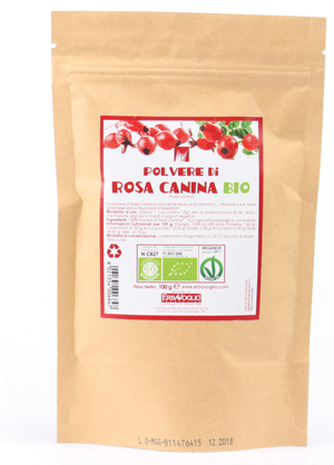ROSA CANINA POLVERE BIO 100 G - Farmaciapacini.it